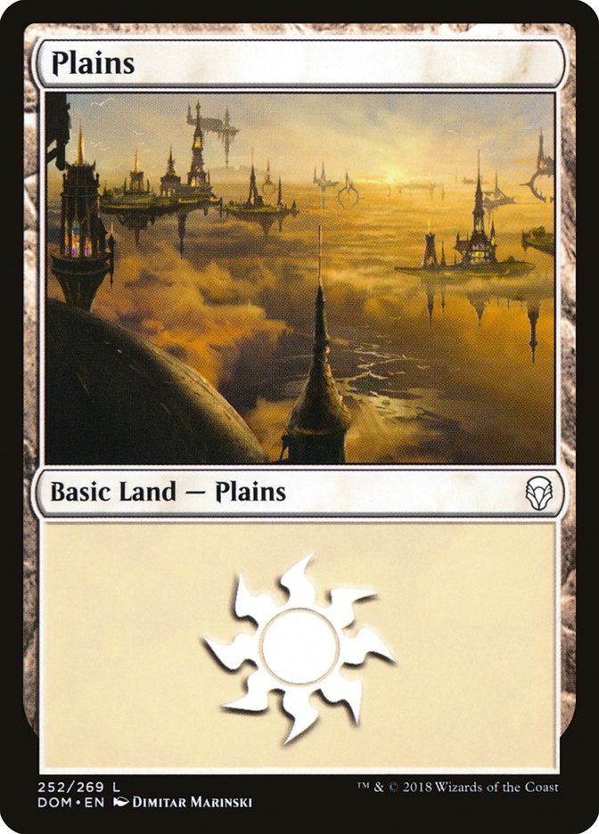 Plains (252) [Dominaria] | Impulse Games and Hobbies