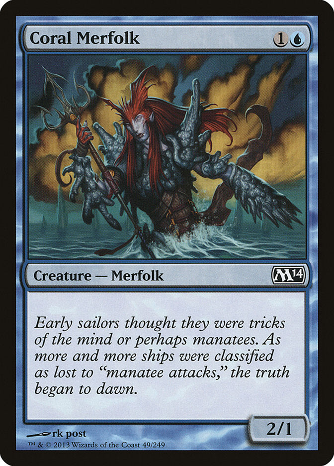 Coral Merfolk [Magic 2014] | Impulse Games and Hobbies