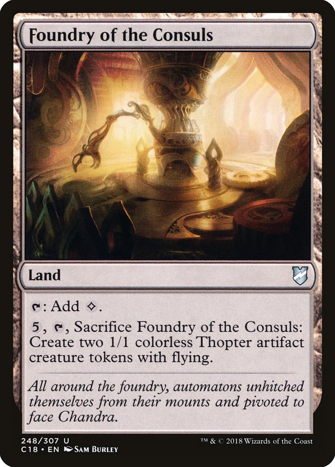 Foundry of the Consuls [Commander 2018] | Impulse Games and Hobbies