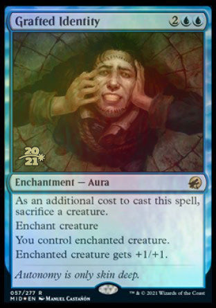 Grafted Identity [Innistrad: Midnight Hunt Prerelease Promos] | Impulse Games and Hobbies