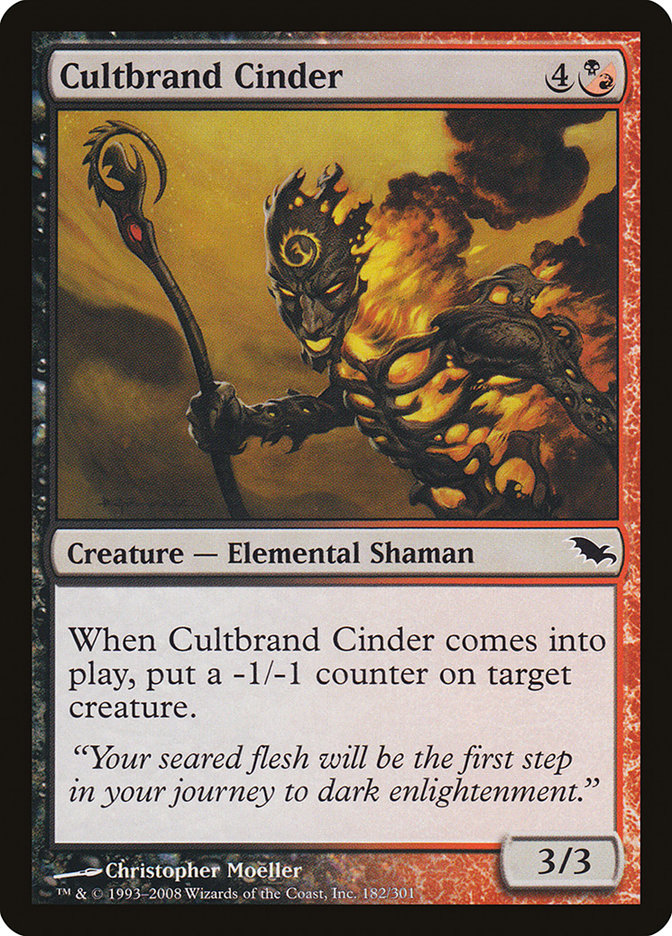 Cultbrand Cinder [Shadowmoor] | Impulse Games and Hobbies