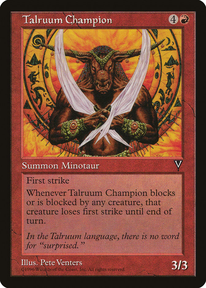 Talruum Champion [Visions] | Impulse Games and Hobbies