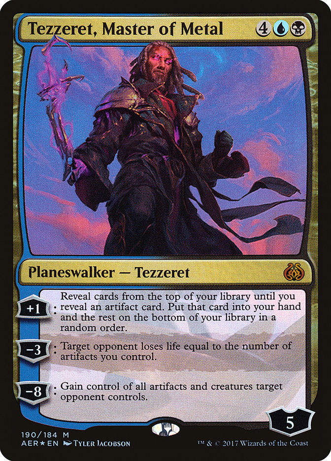 Tezzeret, Master of Metal [Aether Revolt] | Impulse Games and Hobbies