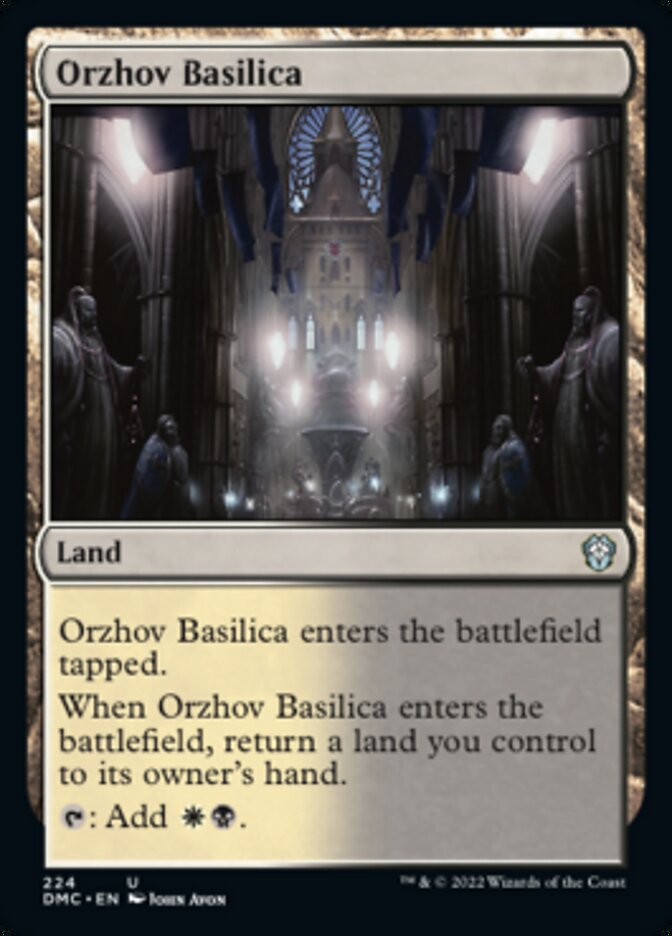 Orzhov Basilica [Dominaria United Commander] | Impulse Games and Hobbies