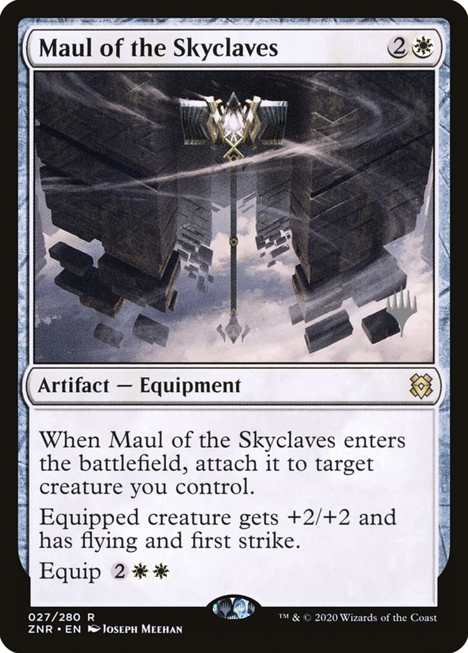 Maul of the Skyclaves (Promo Pack) [Zendikar Rising Promos] | Impulse Games and Hobbies