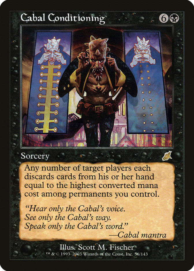 Cabal Conditioning [Scourge] | Impulse Games and Hobbies