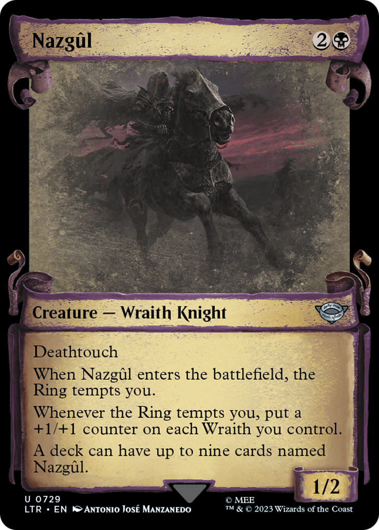 Nazgul (0729) [The Lord of the Rings: Tales of Middle-Earth Showcase Scrolls] | Impulse Games and Hobbies