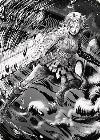 Nahiri, the Unforgiving 2 Art Card [Phyrexia: All Will Be One Art Series] | Impulse Games and Hobbies