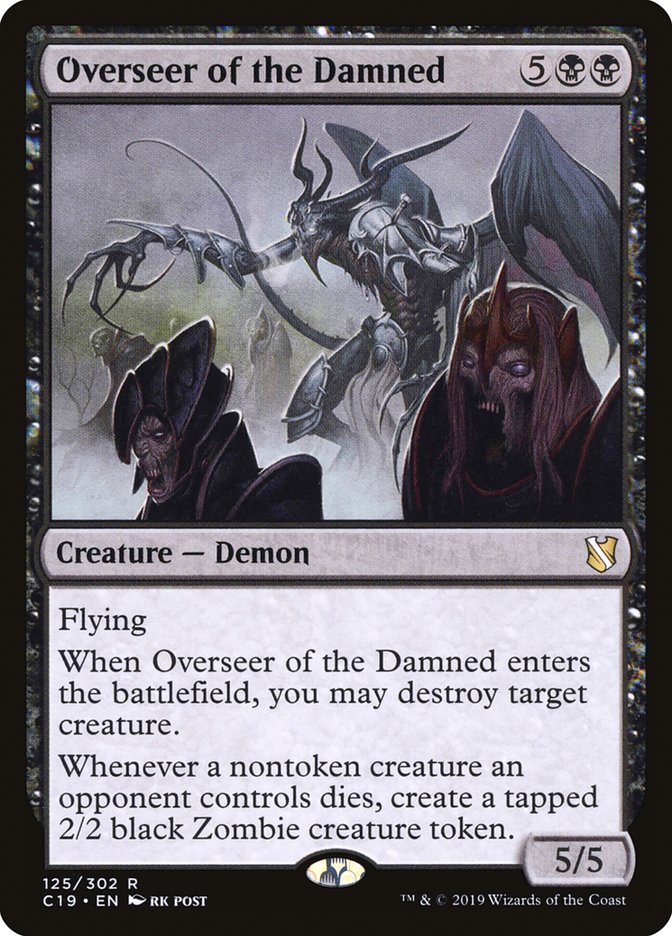 Overseer of the Damned [Commander 2019] | Impulse Games and Hobbies