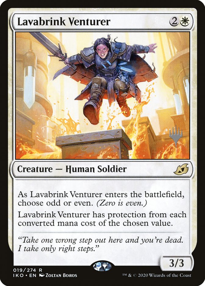 Lavabrink Venturer (Promo Pack) [Ikoria: Lair of Behemoths Promos] | Impulse Games and Hobbies