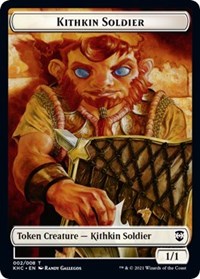 Kithkin Soldier // Pegasus Double-sided Token [Kaldheim Commander Tokens] | Impulse Games and Hobbies