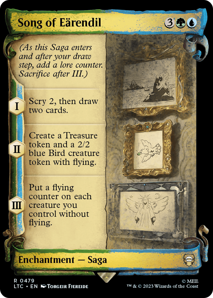 Song of Earendil [The Lord of the Rings: Tales of Middle-Earth Commander Showcase Scrolls] | Impulse Games and Hobbies