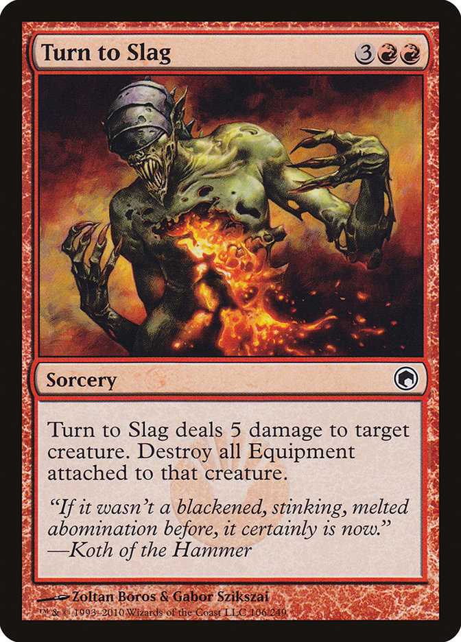 Turn to Slag [Scars of Mirrodin] | Impulse Games and Hobbies