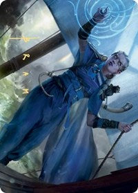 Inga Rune-Eyes Art Card (Gold-Stamped Signature) [Kaldheim: Art Series] | Impulse Games and Hobbies