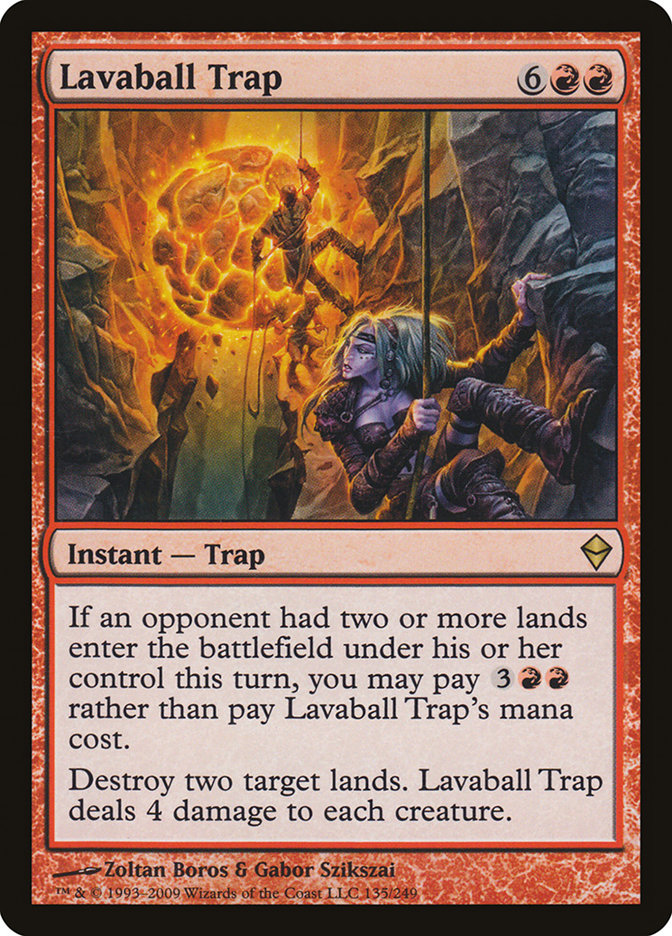 Lavaball Trap [Zendikar] | Impulse Games and Hobbies