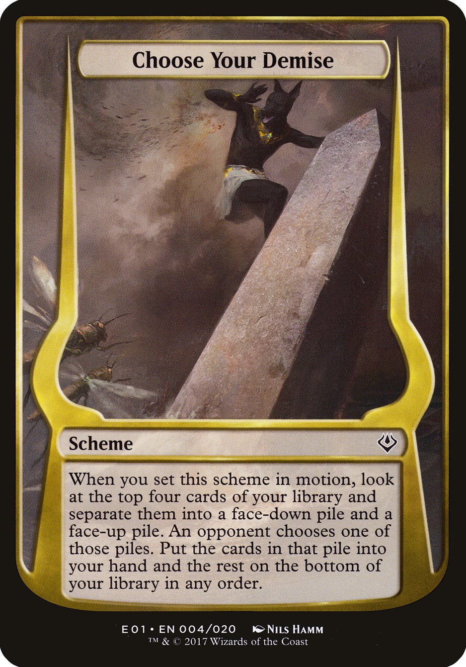Choose Your Demise (Schemes) [Archenemy: Nicol Bolas Schemes] | Impulse Games and Hobbies