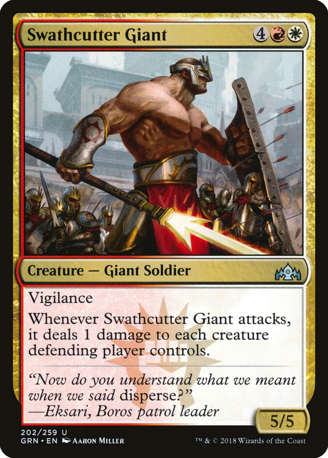 Swathcutter Giant [Guilds of Ravnica] | Impulse Games and Hobbies