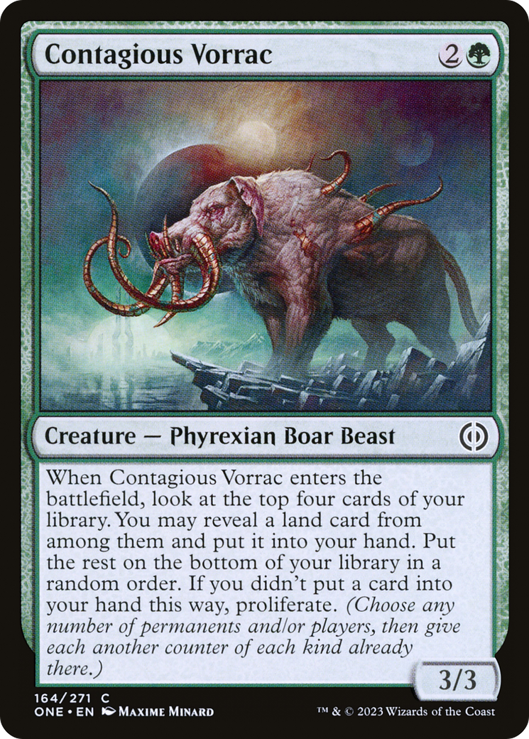 Contagious Vorrac [Phyrexia: All Will Be One] | Impulse Games and Hobbies