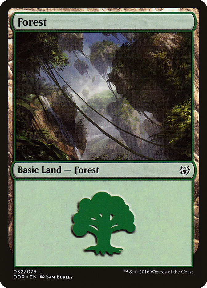 Forest (32) [Duel Decks: Nissa vs. Ob Nixilis] | Impulse Games and Hobbies
