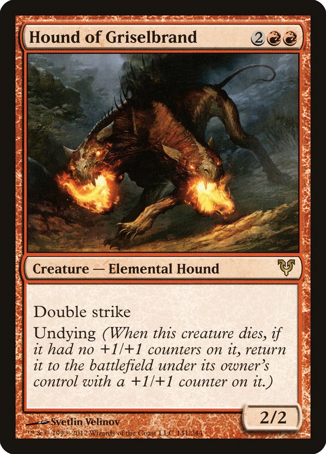 Hound of Griselbrand [Avacyn Restored] | Impulse Games and Hobbies