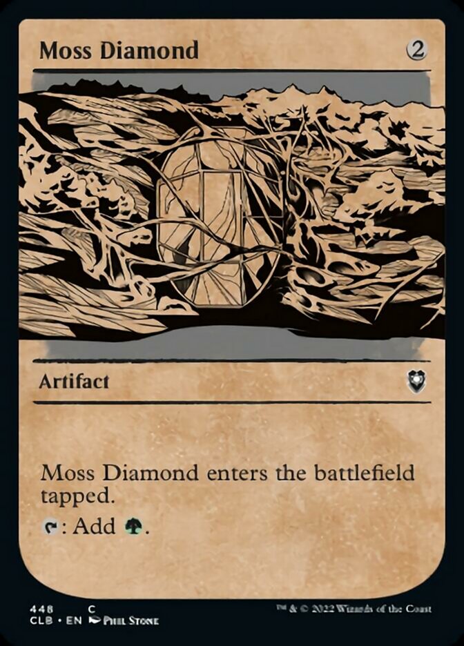 Moss Diamond (Showcase) [Commander Legends: Battle for Baldur's Gate] | Impulse Games and Hobbies