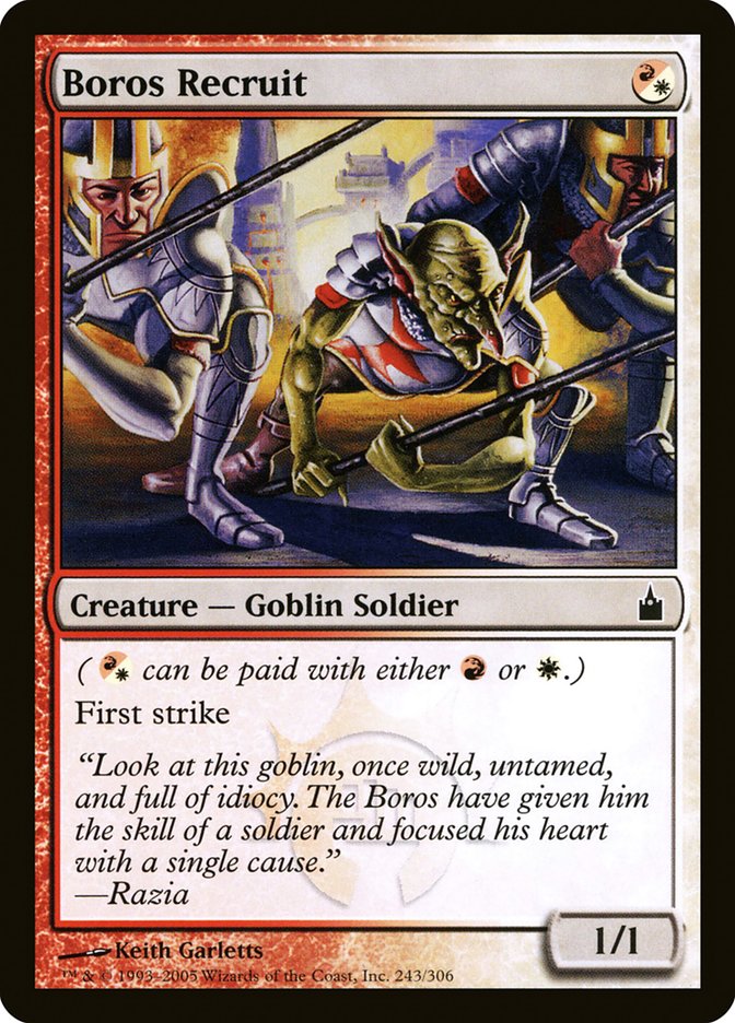 Boros Recruit [Ravnica: City of Guilds] | Impulse Games and Hobbies