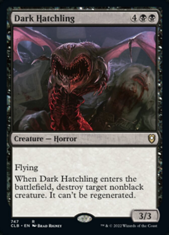 Dark Hatchling [Commander Legends: Battle for Baldur's Gate] | Impulse Games and Hobbies