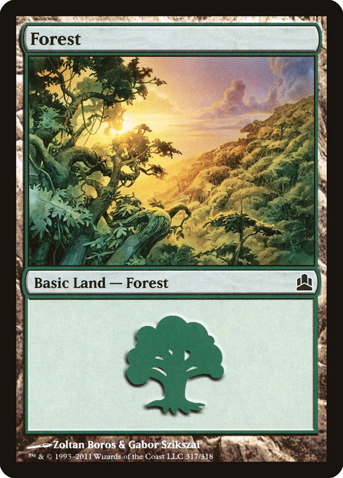 Forest (317) [Commander 2011] | Impulse Games and Hobbies