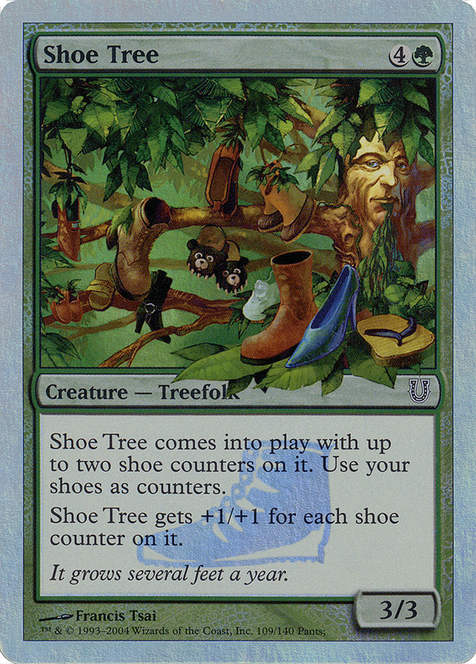 Shoe Tree (Alternate Foil) [Unhinged] | Impulse Games and Hobbies