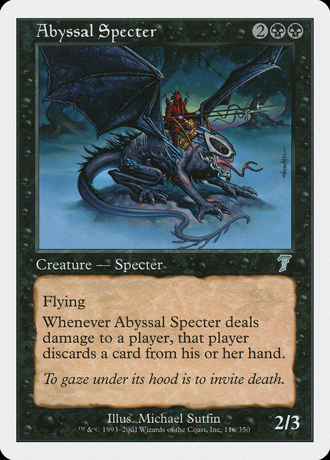 Abyssal Specter [Seventh Edition] | Impulse Games and Hobbies