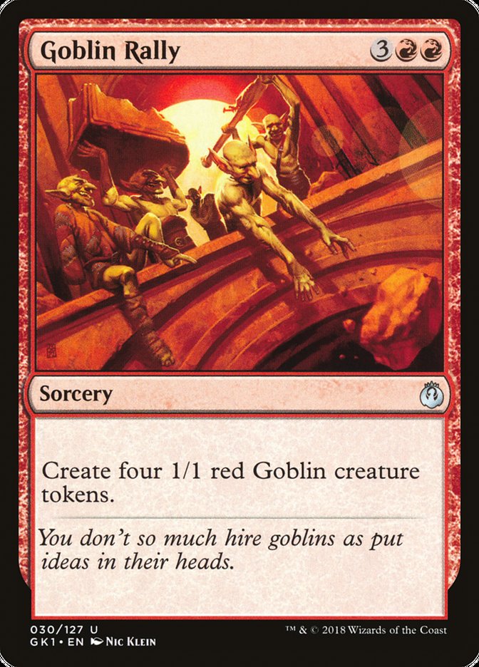 Goblin Rally [Guilds of Ravnica Guild Kit] | Impulse Games and Hobbies