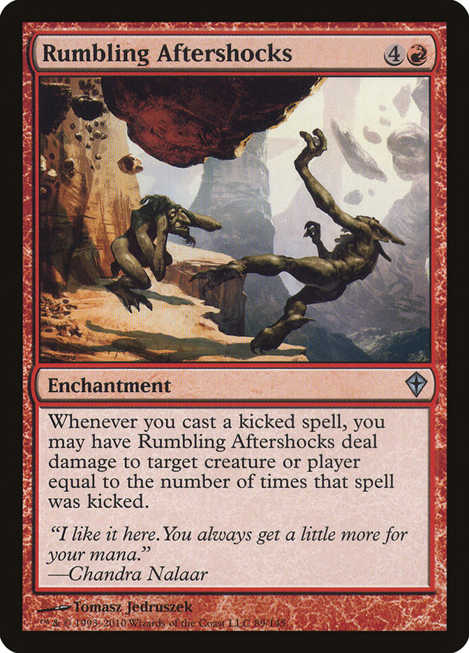Rumbling Aftershocks [Worldwake] | Impulse Games and Hobbies