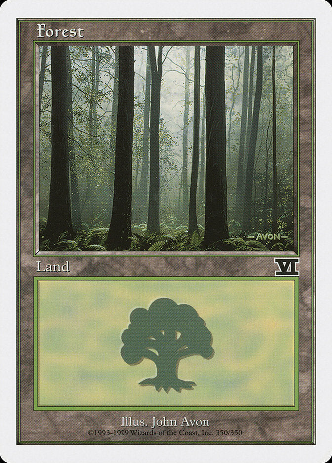 Forest (350) [Classic Sixth Edition] | Impulse Games and Hobbies