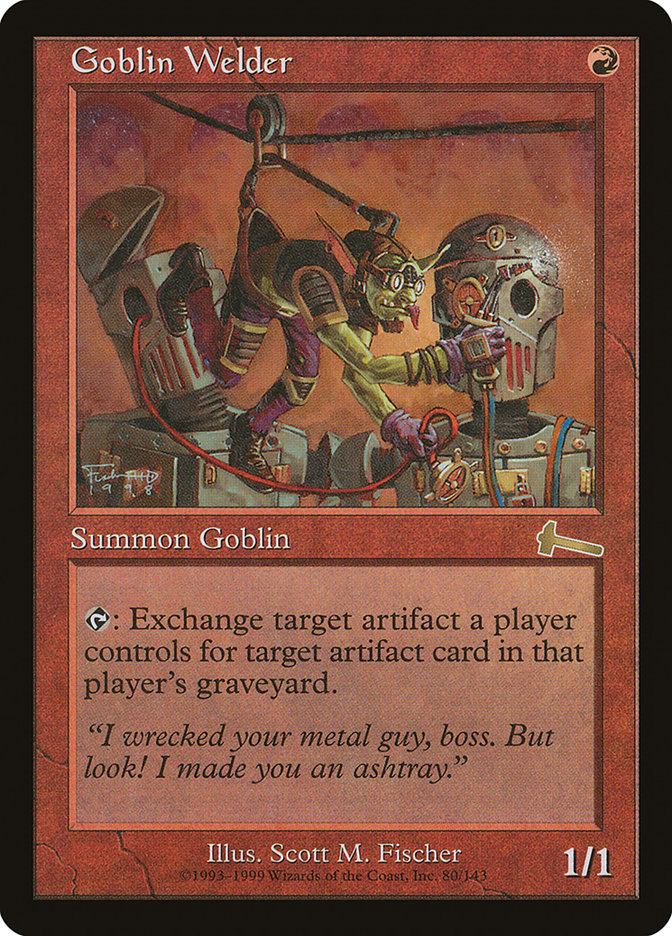 Goblin Welder [Urza's Legacy] | Impulse Games and Hobbies