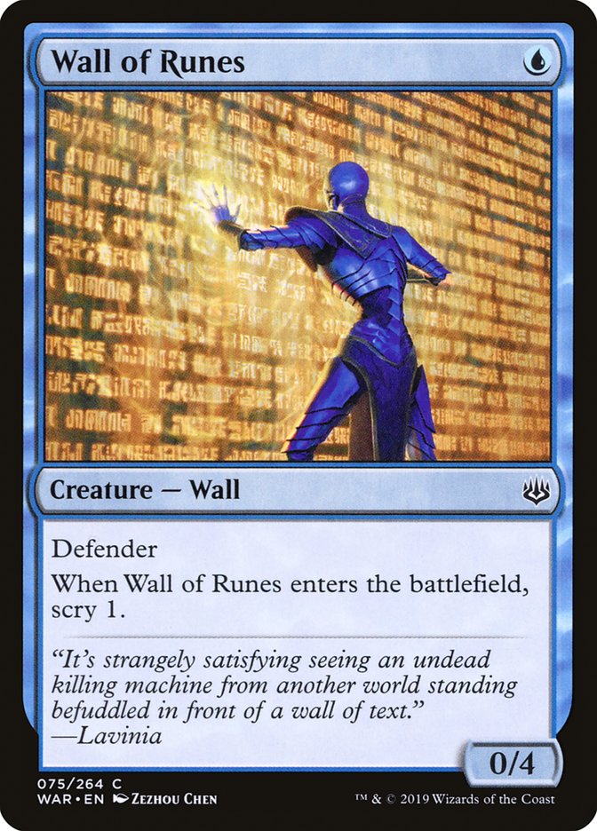 Wall of Runes [War of the Spark] | Impulse Games and Hobbies