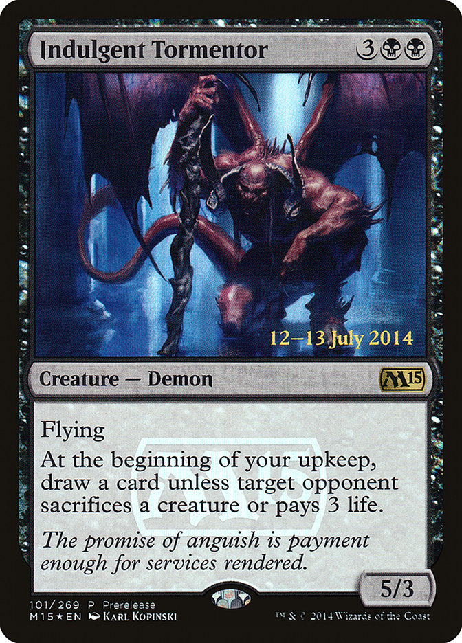 Indulgent Tormentor [Magic 2015 Prerelease Promos] | Impulse Games and Hobbies