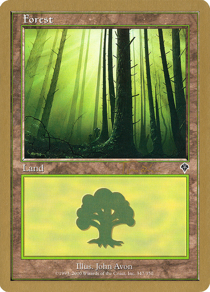 Forest (jt347) (Jan Tomcani) [World Championship Decks 2001] | Impulse Games and Hobbies