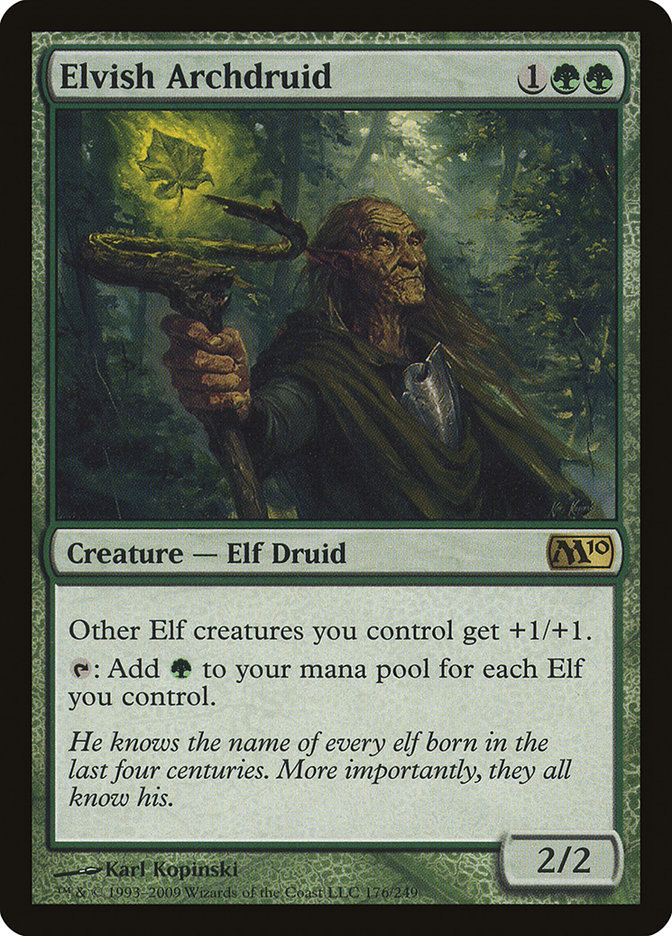 Elvish Archdruid [Magic 2010] | Impulse Games and Hobbies