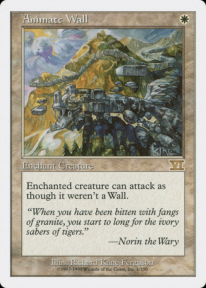 Animate Wall [Classic Sixth Edition] | Impulse Games and Hobbies