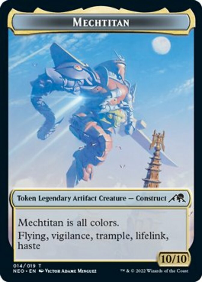 Mechtitan Token [Kamigawa: Neon Dynasty Tokens] | Impulse Games and Hobbies