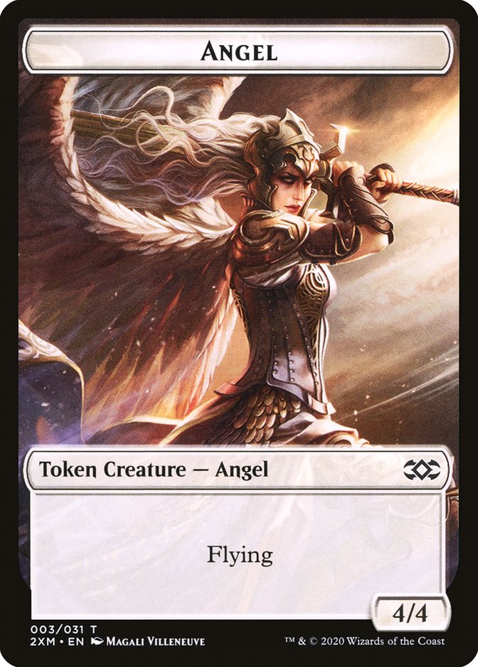 Angel Token [Double Masters Tokens] | Impulse Games and Hobbies