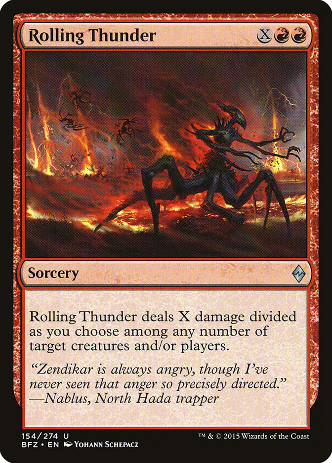 Rolling Thunder [Battle for Zendikar] | Impulse Games and Hobbies