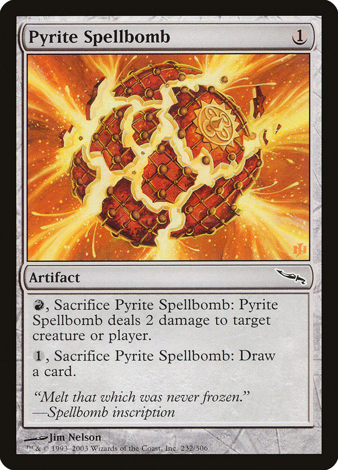 Pyrite Spellbomb [Mirrodin] | Impulse Games and Hobbies