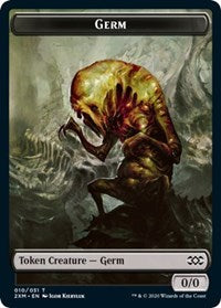 Germ // Human Soldier Double-sided Token [Double Masters Tokens] | Impulse Games and Hobbies