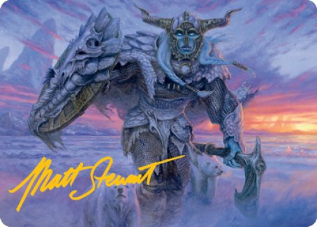 Frost Giant Art Card (Gold-Stamped Signature) [Dungeons & Dragons: Adventures in the Forgotten Realms Art Series] | Impulse Games and Hobbies