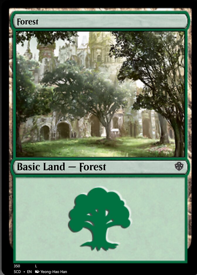 Forest (350) [Starter Commander Decks] | Impulse Games and Hobbies