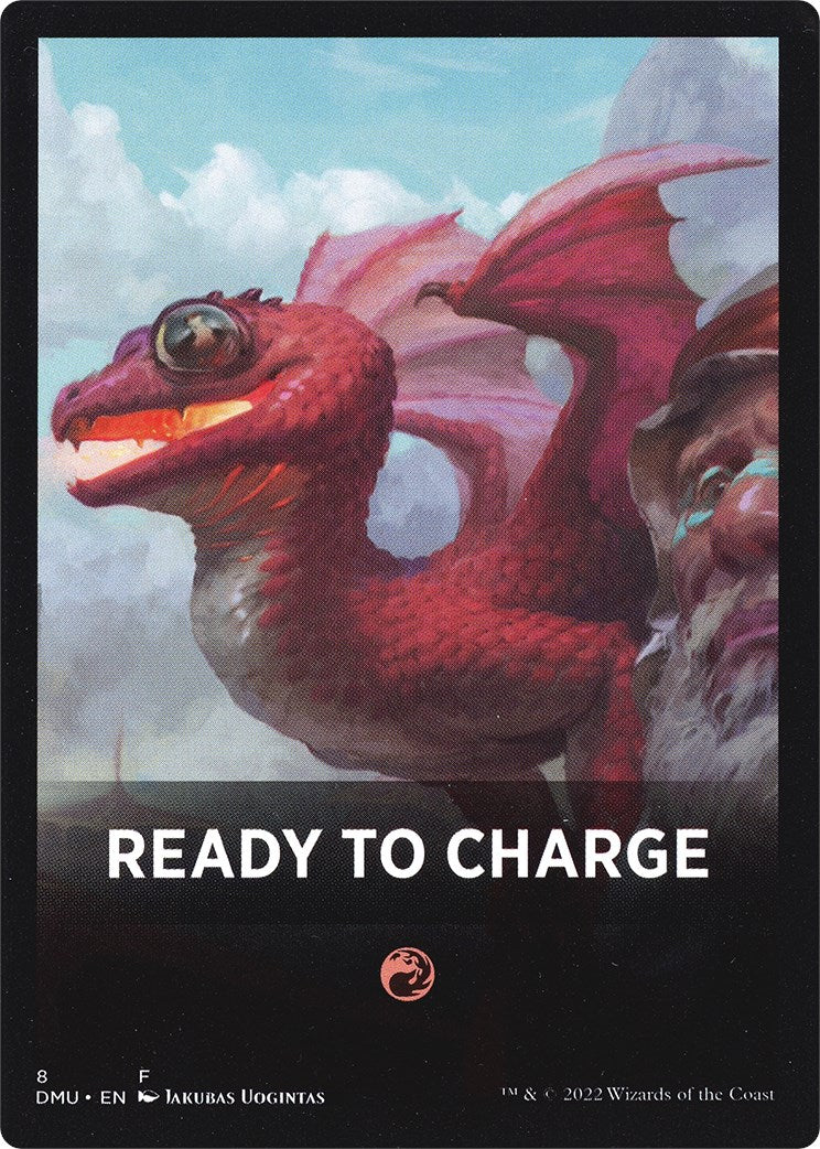 Ready to Charge Theme Card [Dominaria United Tokens] | Impulse Games and Hobbies