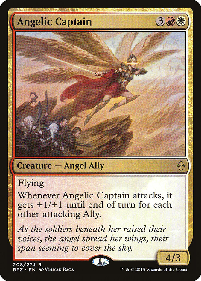 Angelic Captain [Battle for Zendikar] | Impulse Games and Hobbies