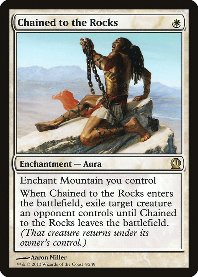 Chained to the Rocks [Theros] | Impulse Games and Hobbies