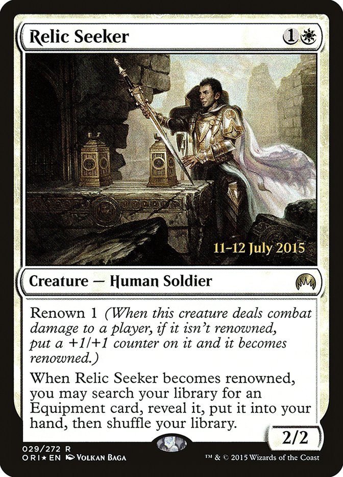 Relic Seeker [Magic Origins Prerelease Promos] | Impulse Games and Hobbies